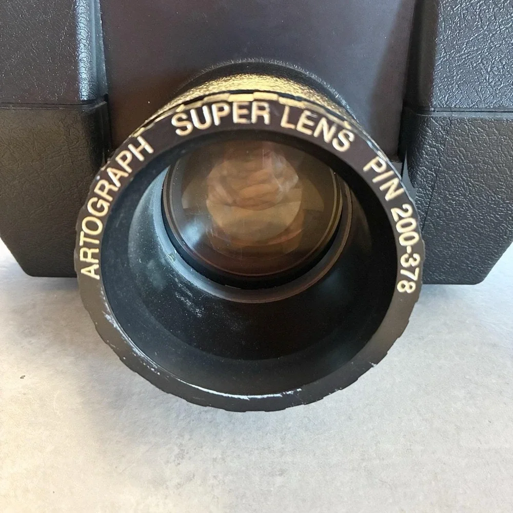Vintage Artograph Super AG100 Art Copying Projector‎ & AGL Accessory Lens